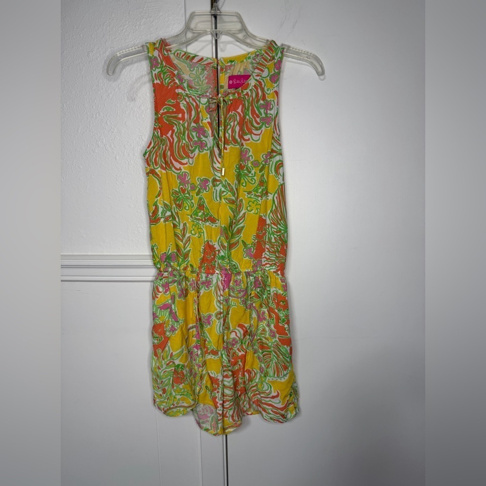 Lilly Pulitzer Colorful Sleeveless romper size XS